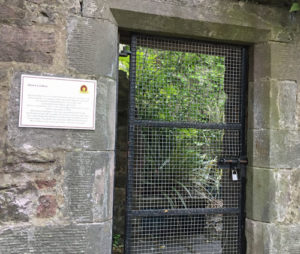 Plaque for the Alison Laidlaw Memorial Garden